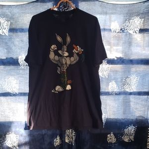 Limited print jacked bugs bunny gym shirt